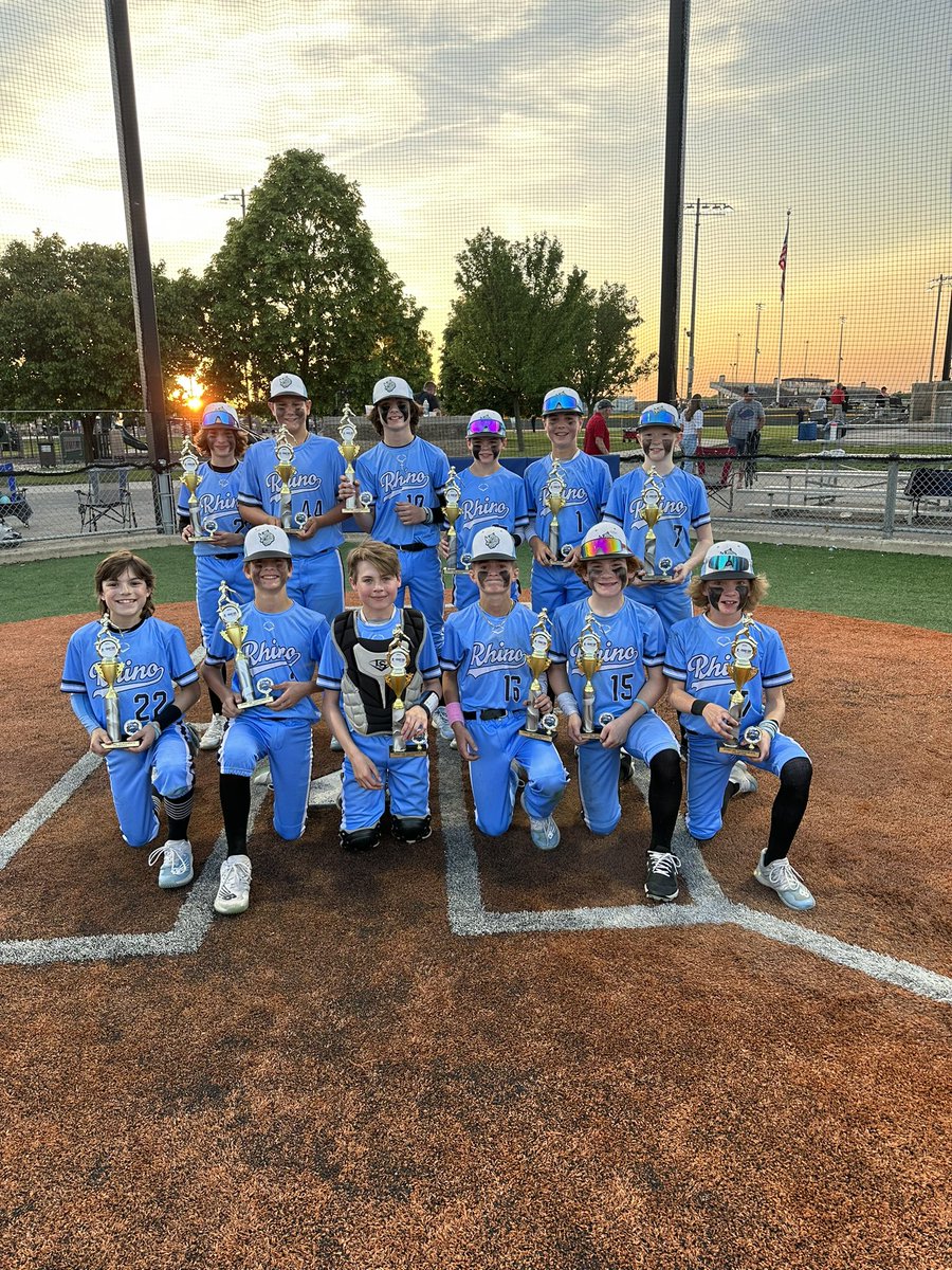 PrimetimeIL's tweet photo. Primetime Spring Championships 12u Champions Rhino Baseball https://t.co/FK9laFTxf5
