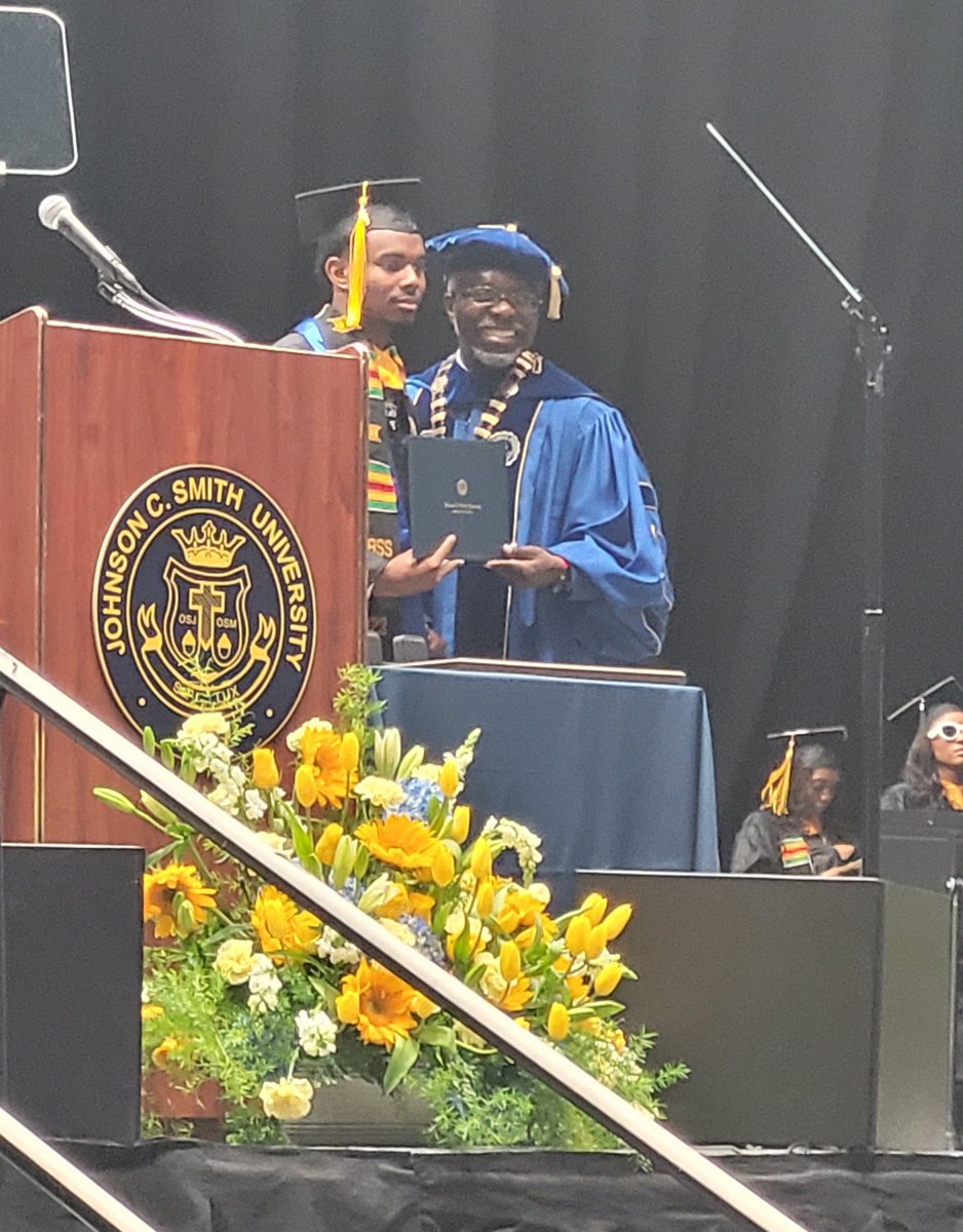 Johnson C. Smith University Esports Club (@jcsuesportsclub) on Twitter photo Congratulations to our <a href="/jcsuesportsclub/">Johnson C. Smith University Esports Club</a> Founder and Esports and Gaming Management Program gamer-scholar, @sh0w_time_7, on graduating with Honors from <a href="/jcsuniversity/">Johnson C. Smith U.</a>! We're proud of the #JCSUEsports legacy that you helped to create and cultivate. Hold High the Gold and Blue!๐๐ Congratulations to our <a href="/jcsuesportsclub/">Johnson C. Smith University Esports Club</a> Founder and Esports and Gaming Management Program gamer-scholar, @sh0w_time_7, on graduating with Honors from <a href="/jcsuniversity/">Johnson C. Smith U.</a>! We're proud of the #JCSUEsports legacy that you helped to create and cultivate. Hold High the Gold and Blue!๐๐