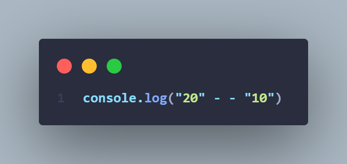 strapengine's tweet photo. What will be the result of the following expression?

Can you figure it out? Reply with your answer! #JavaScript #TrickQuestion https://t.co/Ds0pTxvv4y