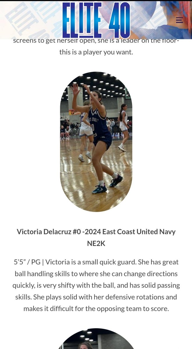 <a href="/VictoriaDeLa_0/">Victoria DeLaCruz</a>  faced tough competition <a href="/NE2KHoops/">NE2KHoops</a> unfazed &amp; created havoc for opposing guards.