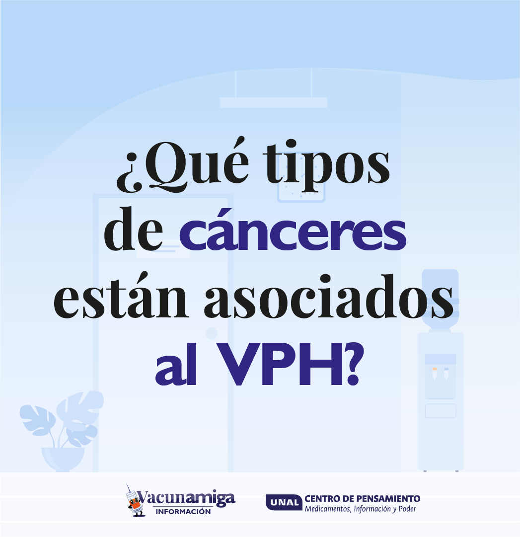 Vacunamiga's tweet photo. #VacunamigaResponde ¿Qué tipos de cánceres están asociados a la infección por VPH?

¿Sabías que cerca del 5 % de todos los cánceres en el mundo son causados por el VPH? https://t.co/CS1tI2jUew