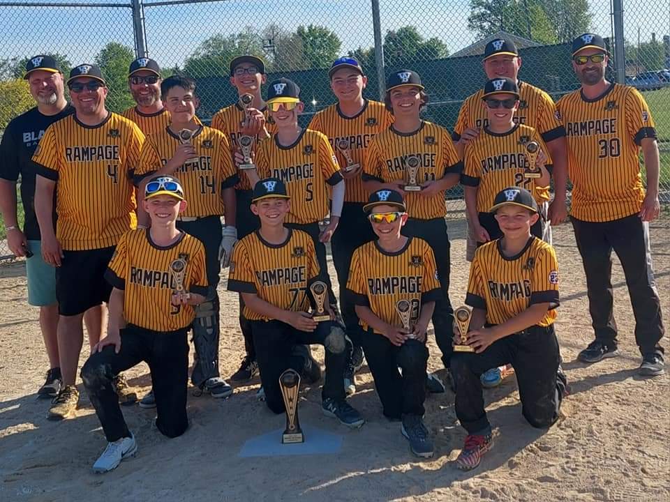 Aaron_Sparks19's tweet photo. My son @TuckerSparks and his 13U team were the Champions of their Tournament in Freeport, IL this weekend.
#GoRampage #TournamentWeekends
#Champions
#BaseballSummers https://t.co/QjpgyxU4QM