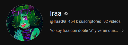Iraa_GG's tweet photo. Tengo que dar las gracias a la gente que me ayuda y a ustedes que me apoyan con sus likes y subs.
Nunca habiamos estado en esta posición, hemos crecido tanto que ya tenemos una comunidad, ya casi llegamos a medio millón de subs y en tt ya tenemos más de ese medio millon. Gracias. https://t.co/WY6RvQpVuK