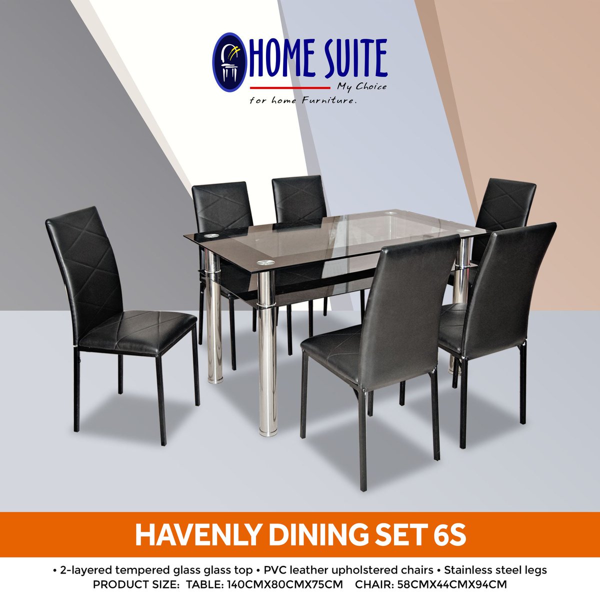 homesuiteph's tweet photo. Mga Ka-Home Suite!
Your family is growing and that little child of yours can now sit and dine with the whole family but no enough chair and space? Upgrade your dining with HAVENLY DINING SET 6S! #homesuite https://t.co/6UI2PBgbdy