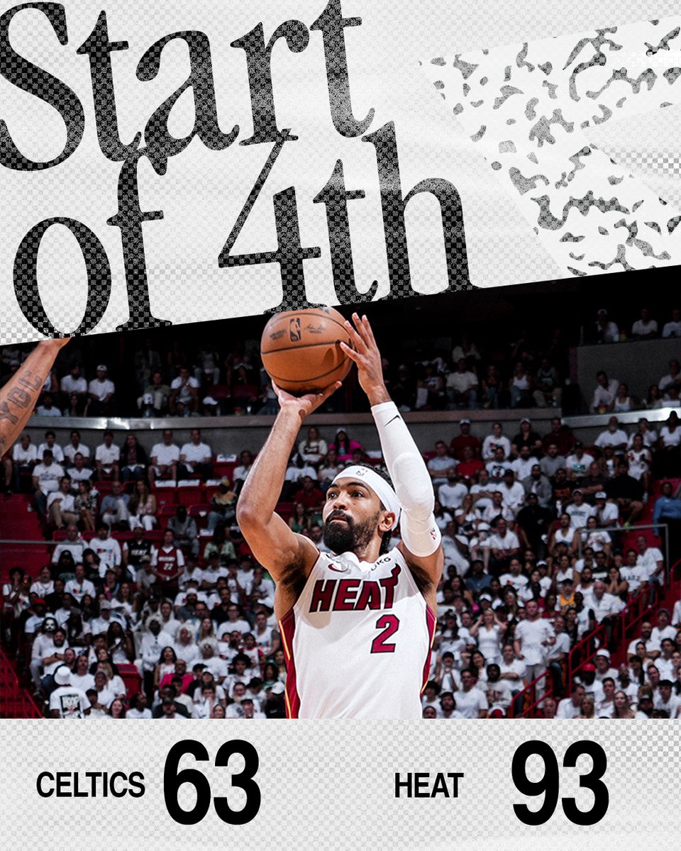 MiamiHEAT's tweet photo. Let's close it out, yeah? https://t.co/3IYVqMqzQw