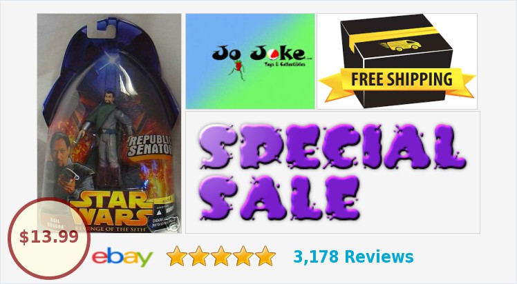 STAR WARS-ROTS BAIL ORGANA-JIMMY SMITS-REPUBLIC SENATOR-2005&STAND-COOL FIND~!~! | eBay ebay.com/itm/2001383557… (Tweeted via PromotePictures.com)