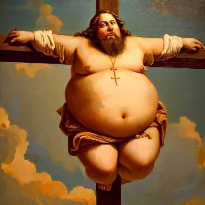 Red state Jesus. #SacrilegeSunday