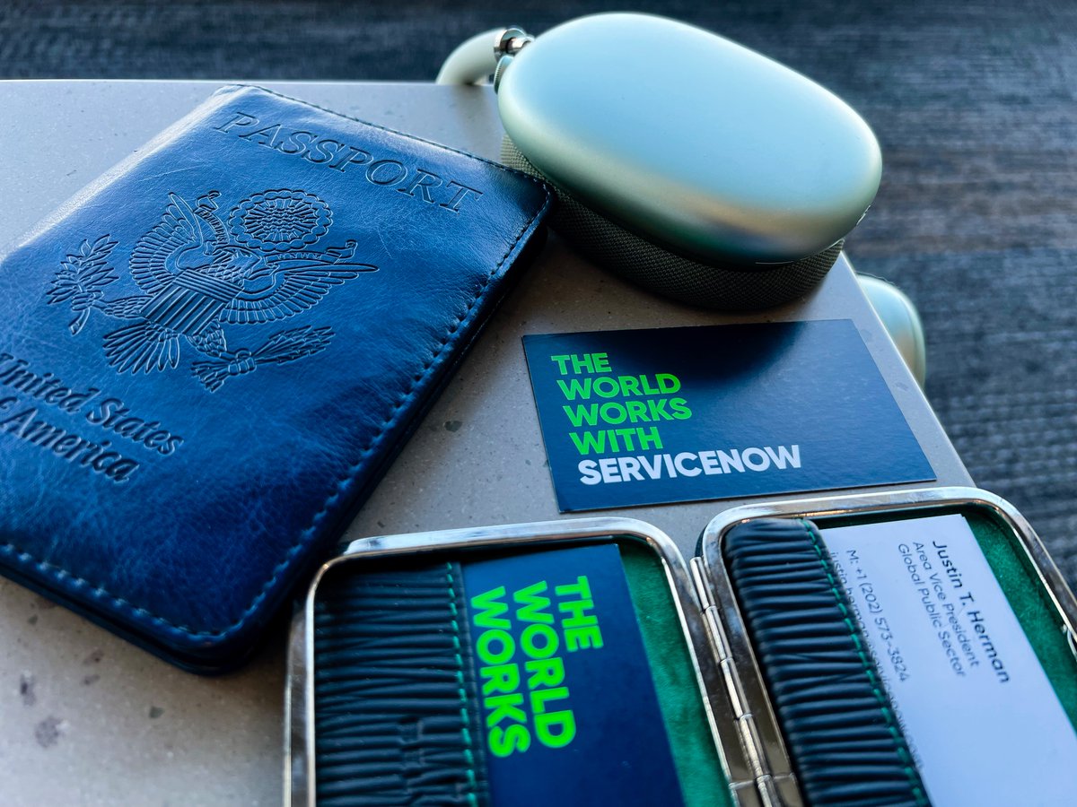 After visiting the UK 🇬🇧, France 🇫🇷 and Germany 🇩🇪 and our <a href="/ServiceNow/">ServiceNow</a> Global Public Sector tour of the people and missions best modernizing public services around the world, we’re about to leave for Japan 🇯🇵, Singapore 🇸🇬, Australia 🇦🇺 and New Zealand 🇳🇿. 

#GPSWorks <a href="/LifeAtNow/">Life at ServiceNow</a>