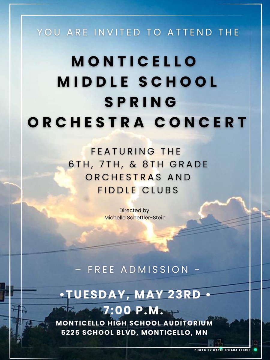 MonticelloMusic's tweet photo. You are invited to our final concert of the year! https://t.co/jCutzSudxP