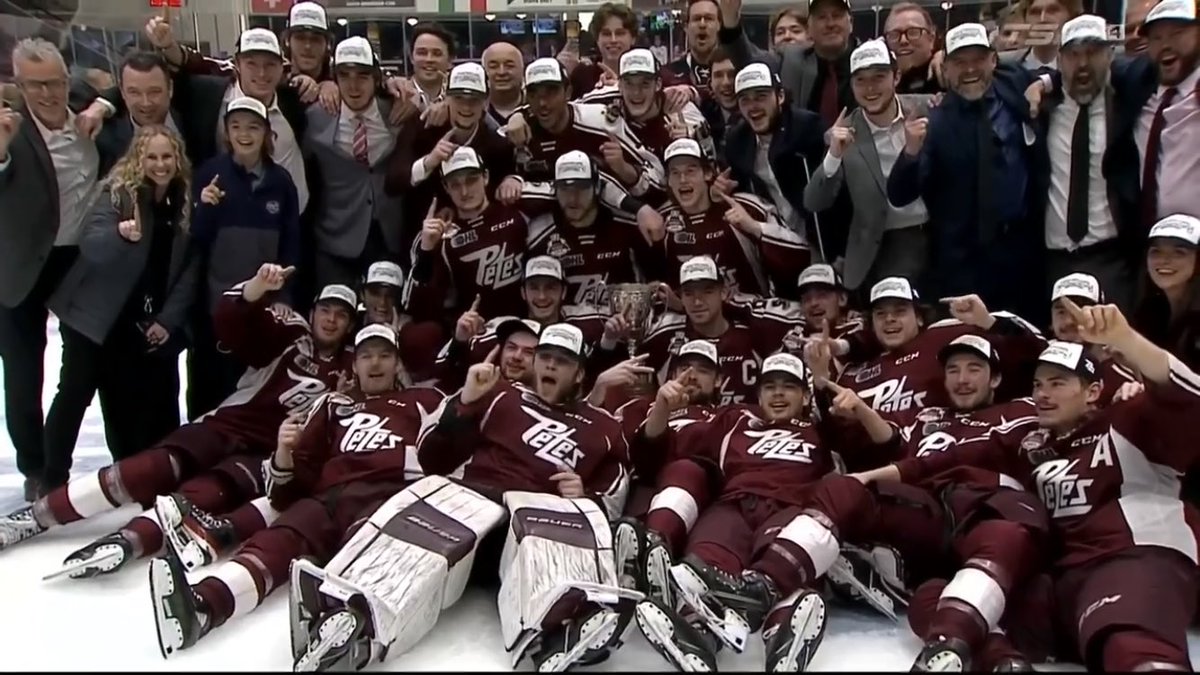 WhitbyHome's tweet photo. Congrats @PetesOHLhockey @BOthmann78  for winning the OHL championship!! Proud of you kido!!. https://t.co/iuFYtdVowF