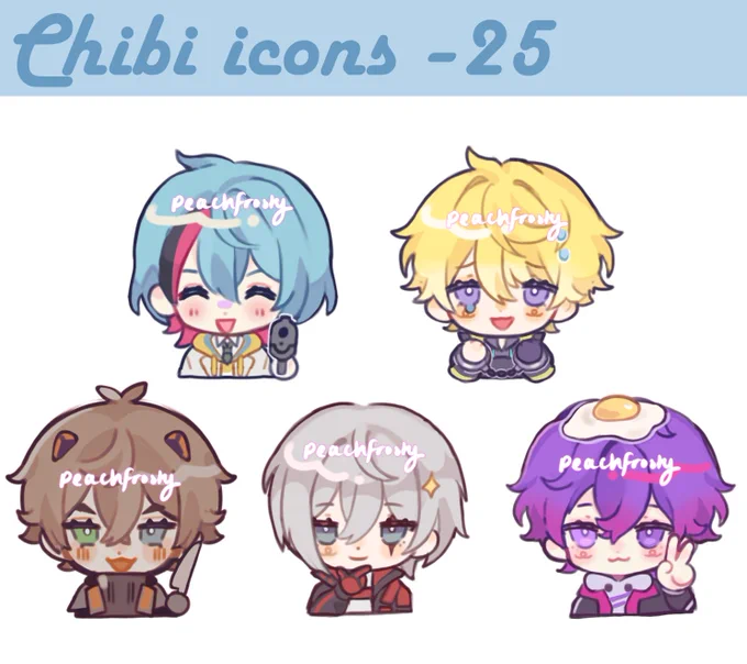 hi surprise !! I'm doing quick little commissions this summer if anyone is interested!! my gummy heads are back hehe :3c  [RTs appreciated!] //limited slots for now  