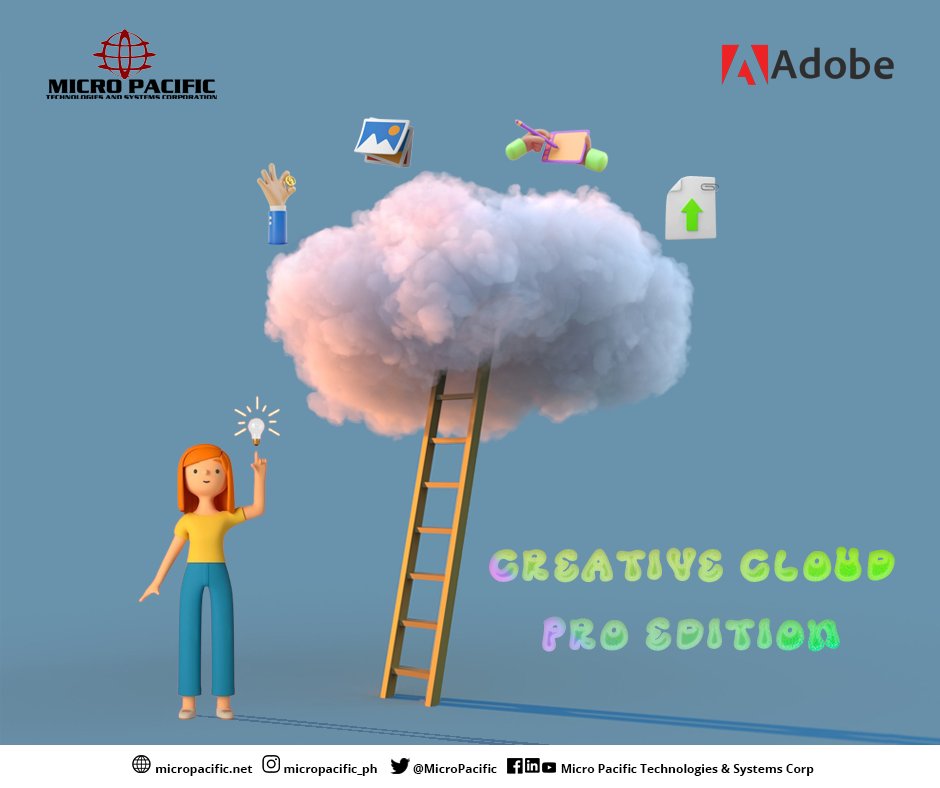 Get access to the best creative tools and services available, as well as unlimited downloads of Adobe Stock assets. Now accessible to businesses and teams. 🖌️🎨

For inquiries, email us at 📧sales@micropacific.net

#AdobeCreativeCloud #ITcompany #MicroPacific #Computersph #mptsc