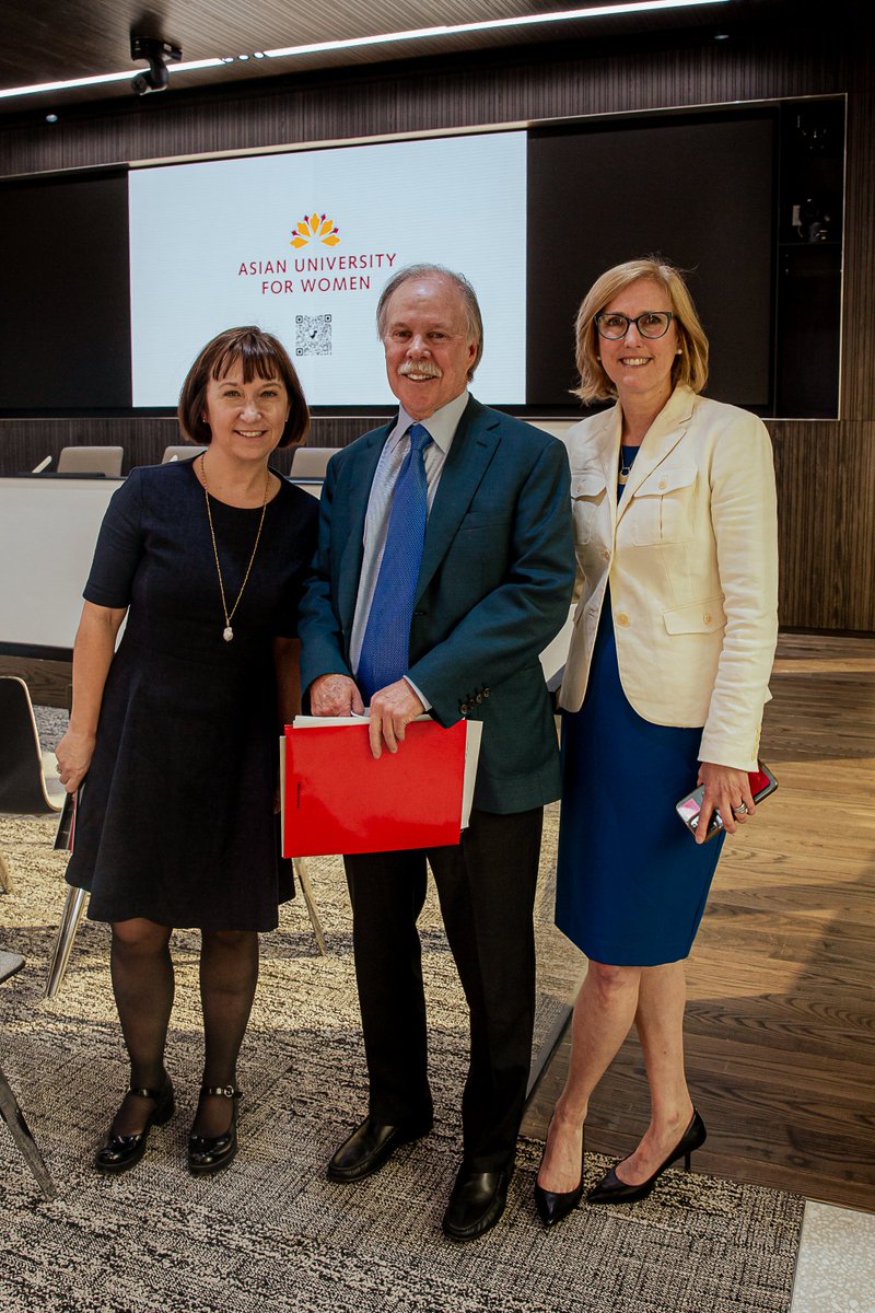 Asian University For Women tweet media