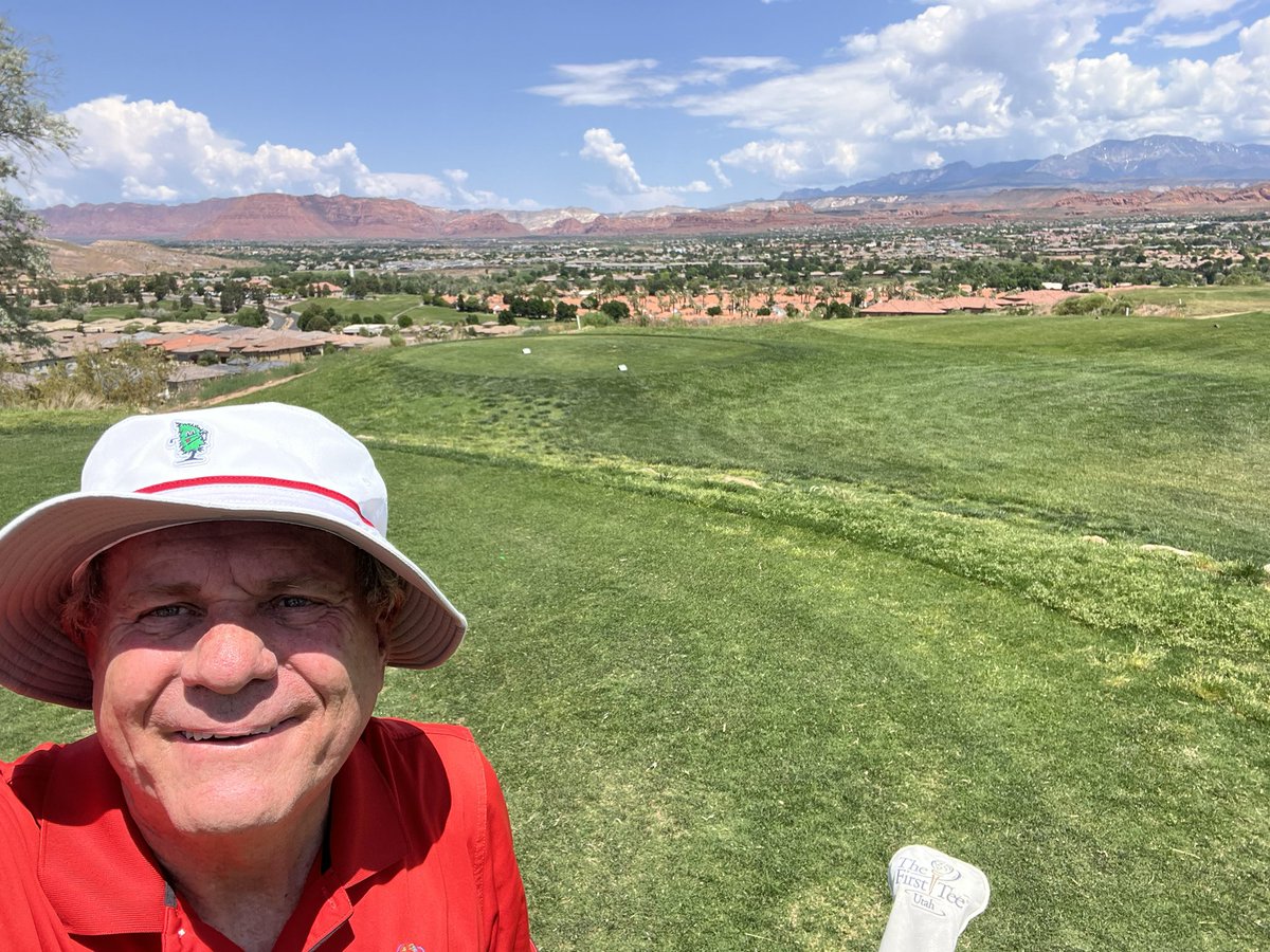 Love me some #utahgolf at Sunbrook Golf Course. What a lovely day. Thanks Reed McArthur and Gavin. And can I say that my @ScottgolfUSA SG-02 irons and wedges are just butta!