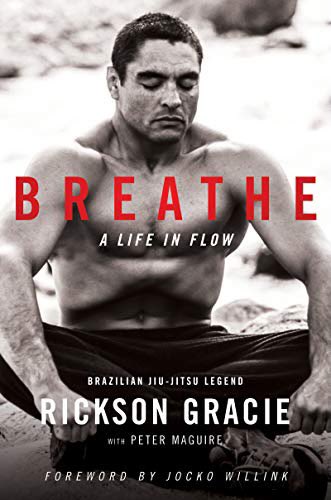 Boco_T's tweet image. This thread is for me to post insane stuff from Rickson Gracie’s book. It’s the best book ever written because someone let Rickson write whatever he wanted and didn’t fact check him or edit him.
