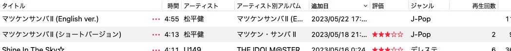 数日前に マツケンサンバII を買ったばかりだというのに、英語版があると知って追加購入  