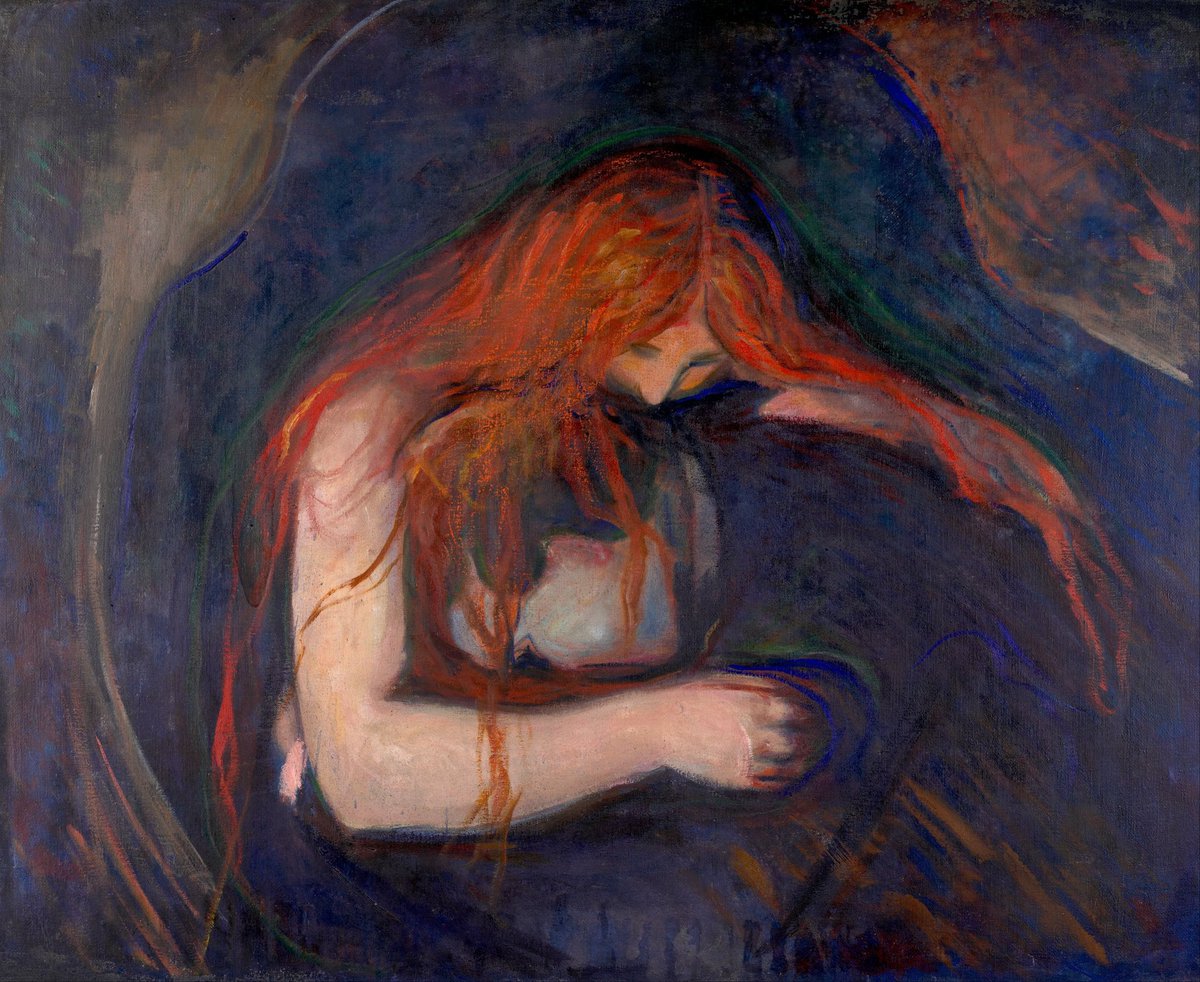 "Vampire" by Edvard Munch (1895), at <a href="/munchmuseet/">MUNCH</a>