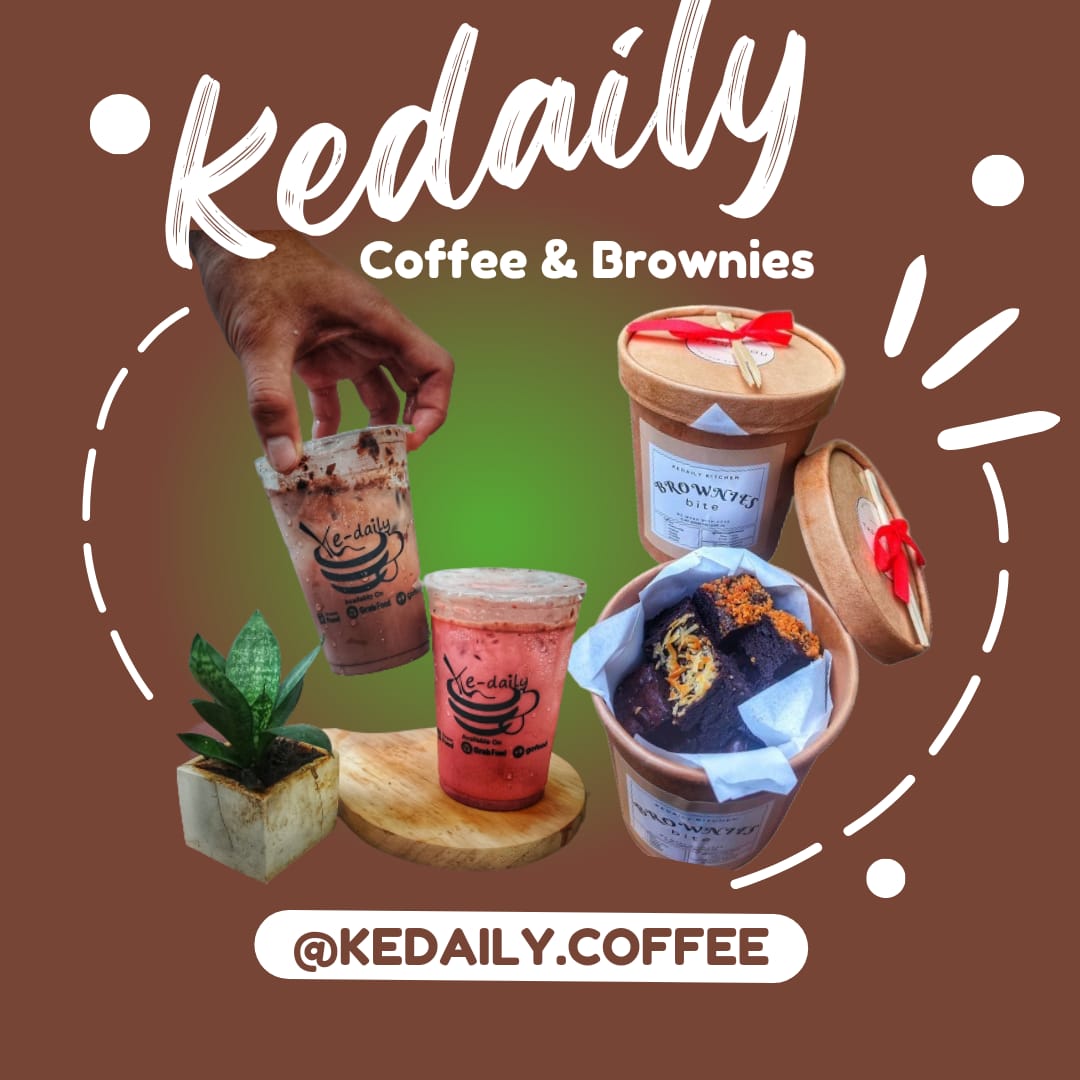Kedailycoffee's tweet photo. SORE HARI INI WAKTUNYA MINUM KOPI.

JANGAN LUPA TETAP JAGA KESEHATAN YA GUYS.

MAU BROWNIES BITE DAN ES BISA LANGSUNG HUBUNGI KITA

CHEERS https://t.co/o8yRGnt5Ca