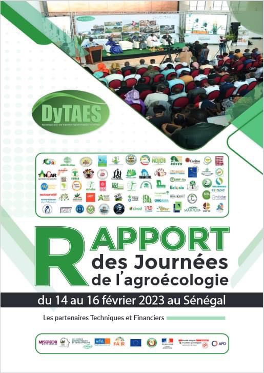 La DyTAES a le plaisir de vous partager le 𝙍𝙖𝙥𝙥𝙤𝙧𝙩 𝙙𝙚𝙨 𝙅𝙤𝙪𝙧𝙣𝙚́𝙚𝙨 𝙙𝙚 𝙡'𝘼𝙜𝙧𝙤𝙚́𝙘𝙤𝙡𝙤𝙜𝙞𝙚 du Sénégal, organisées les 14 et 15 Février 2023 à Dakar.

👉🏽dytaes.sn/wp-content/upl…

#DyTAES #JAE #Sénégal #transitionagroécologique #territorialisation