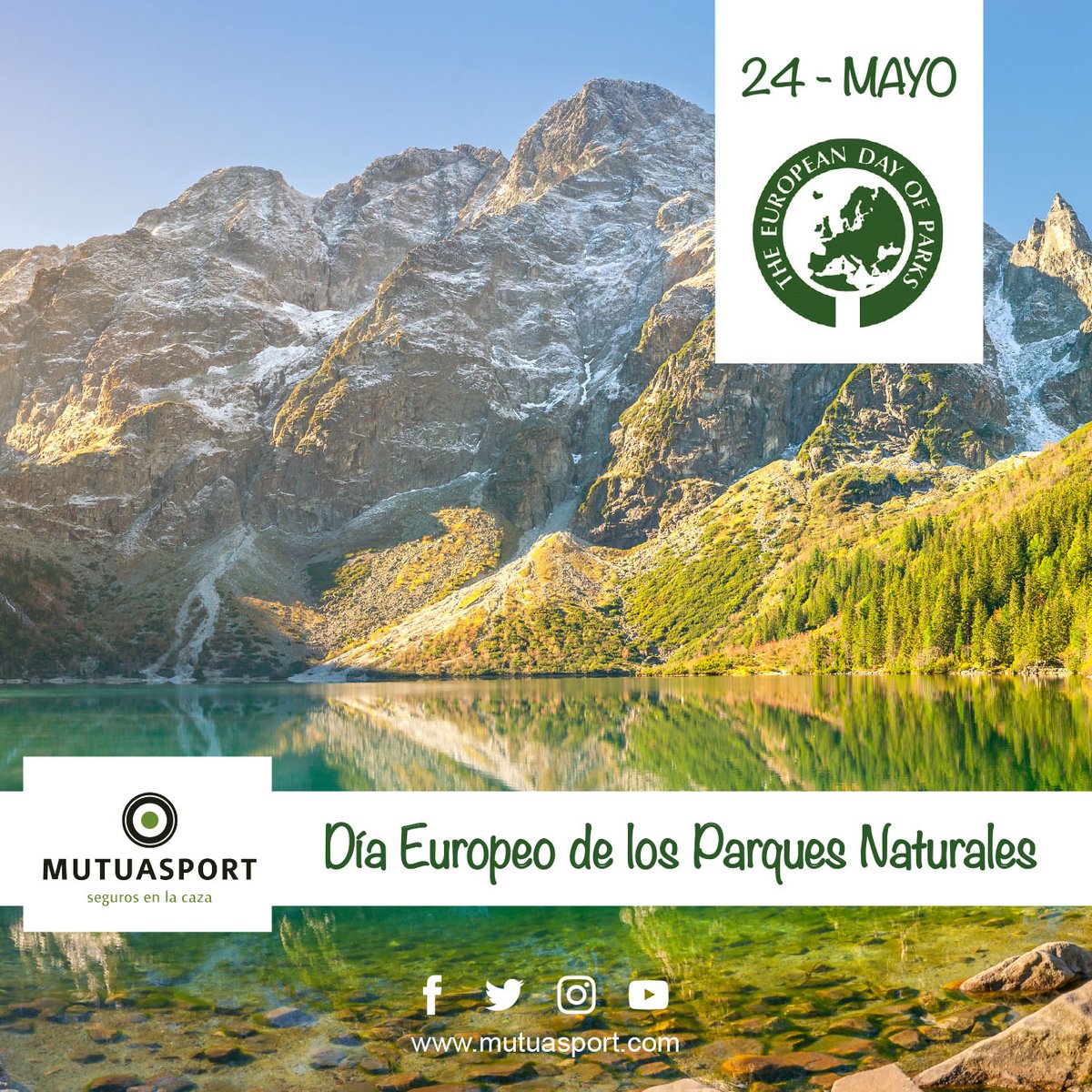 Mutuasport's tweet photo. ¡Construyendo sobre nuestras raíces! #ParksForHealth
Hoy celebramos el 𝗗í𝗮 𝗘𝘂𝗿𝗼𝗽𝗲𝗼 𝗱𝗲 𝗹𝗼𝘀 𝗣𝗮𝗿𝗾𝘂𝗲𝘀 𝗡𝗮𝘁𝘂𝗿𝗮𝗹𝗲𝘀.
https://t.co/wavhxJ9WeK https://t.co/ugME9lwmir