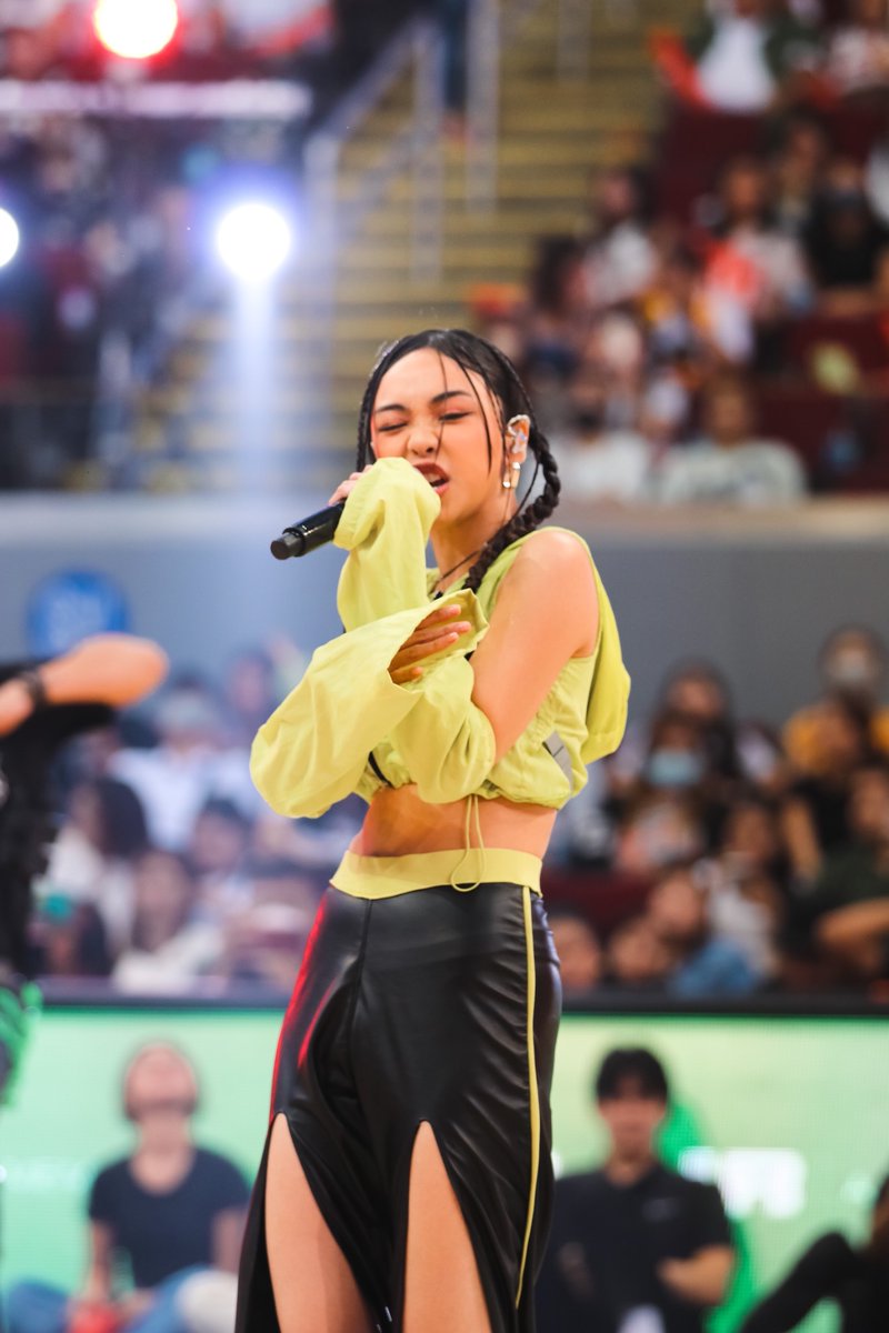 StarPopPH's tweet photo. Yesterday's event wouldn't be complete without @maymayentrata07 's amazing performance of AUTODEADMA 💯

#starmagicallstargames2023 #MaymayEntrata #Autodeadma https://t.co/7p3GjflOLd
