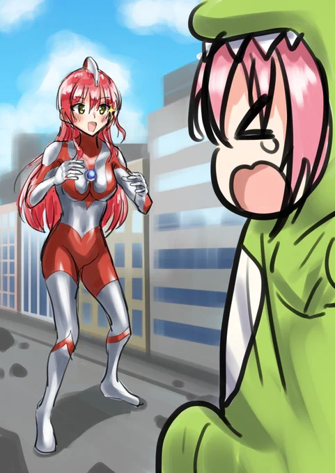 #クロスオーバー画像をあげる見た人もやる  や っ ぱ こ れ だ ね
