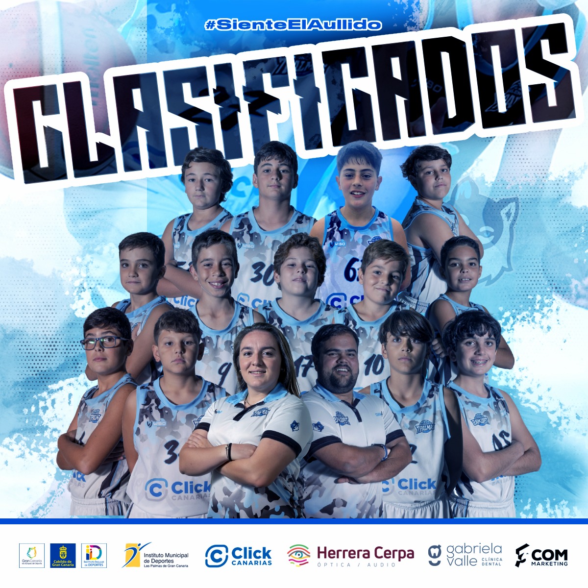cb7palmas's tweet photo. ✅ Clasificados para el Campeonato de Canarias Mini

✌️ Toca luchar por el trofeo más bonito del año

#SienteElAullido https://t.co/S8lDsz9z4r