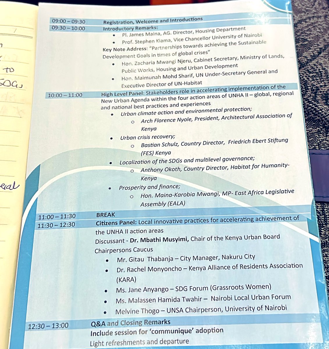 SDGsKenyaForum's tweet image. We are one of the conveners of the second Public Dialogue preceding the 2nd UN-Habitat Assembly. The dialogue outcome will be presented at the Global Stakeholders Forum coming up on 03-04 June 2023! #LeaveNoOneBehind