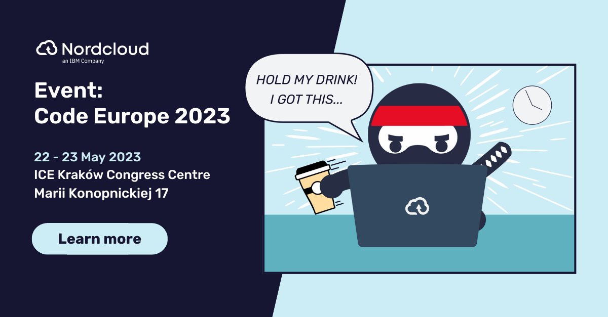 NordcloudHQ's tweet image. Meet cloud superheroes at #codeeurope23 today. 

Pass by our stand to:
☁️ Collect cloud career advice 
🦸 Gather insights into life as a cloud-native superhero 
🎲  Win cool swag 

If that didn&apos;t convince you, maybe a cold cloud brew will 🍻