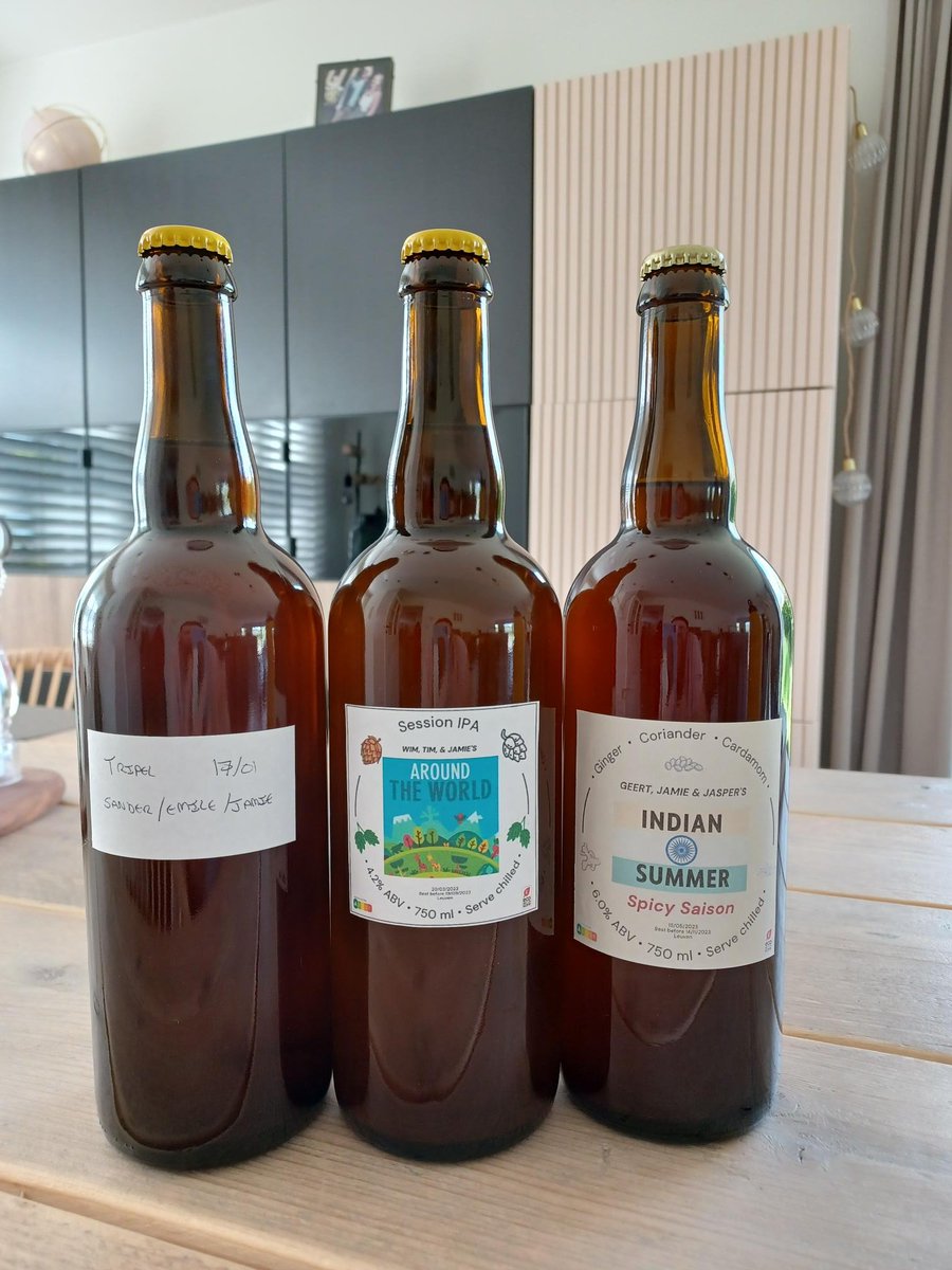 JamieNWilkinson's tweet photo. #MotivationalMonday

💹 Definitely seeing an incremental improvement in my label designs over time….

#Microbrewer #Hobby #Biotech #Biotechnology 🍻

#PoliSante
#DoYouSpeakHealthPolicy
#IllustrateYourImpact https://t.co/bytcgsRJQz