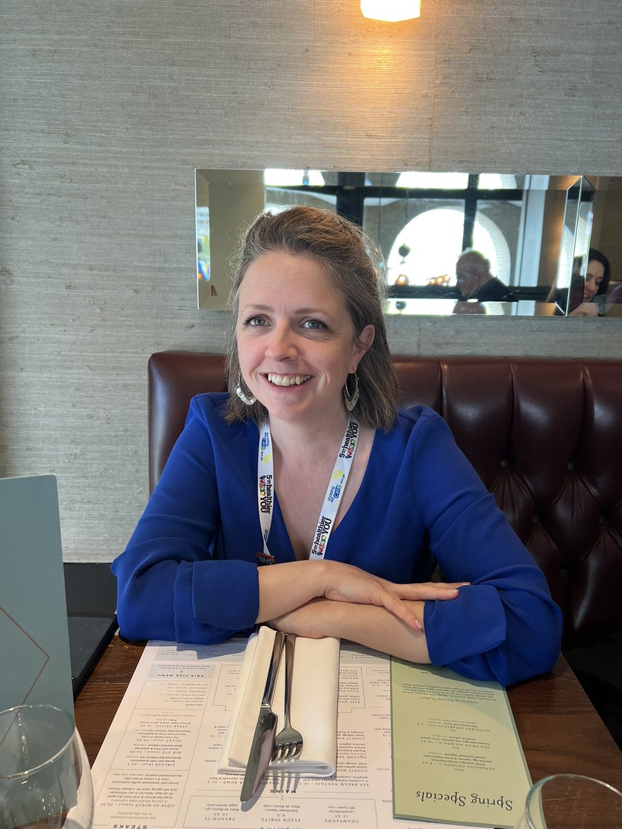 Always a pleasure to meet with Christine!  She’s an asset to ISM at GSTT. We had our last formal meeting in style on Friday!
