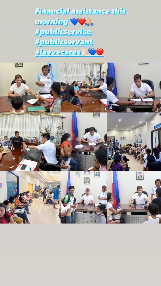 drizzyjayve's tweet photo. #JECD #SocialServices #SulongIlagan

We manned the Office earlier today and extended social services to the Ilagueños in need of assistance from the Local Government Unit.

May 22, 2023 https://t.co/av6plugXiH