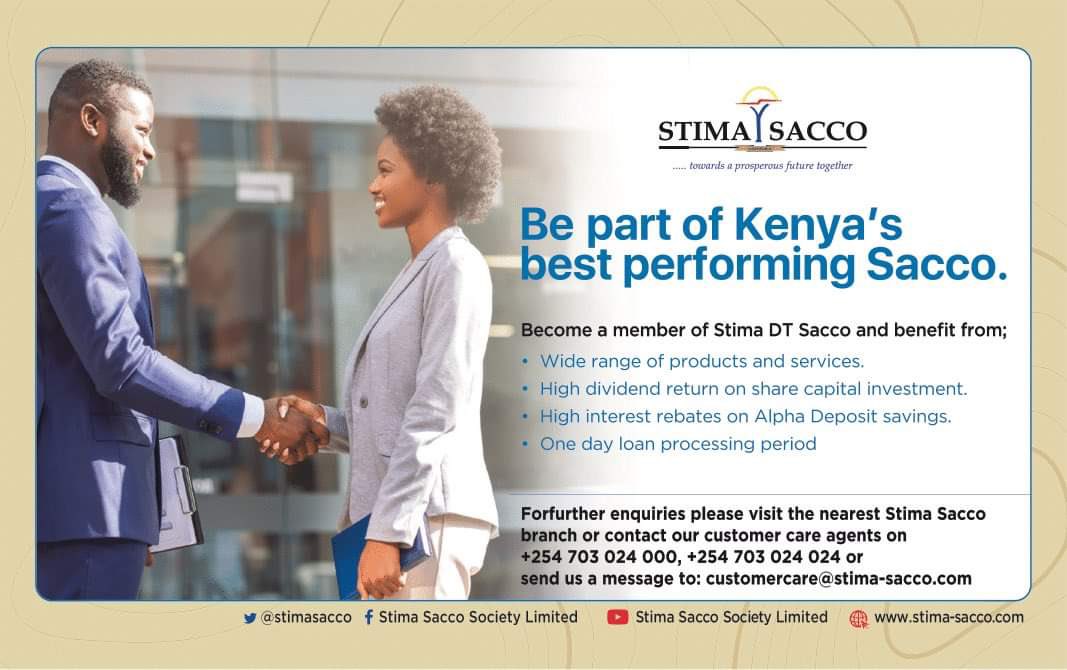 STIMA SACCO tweet media