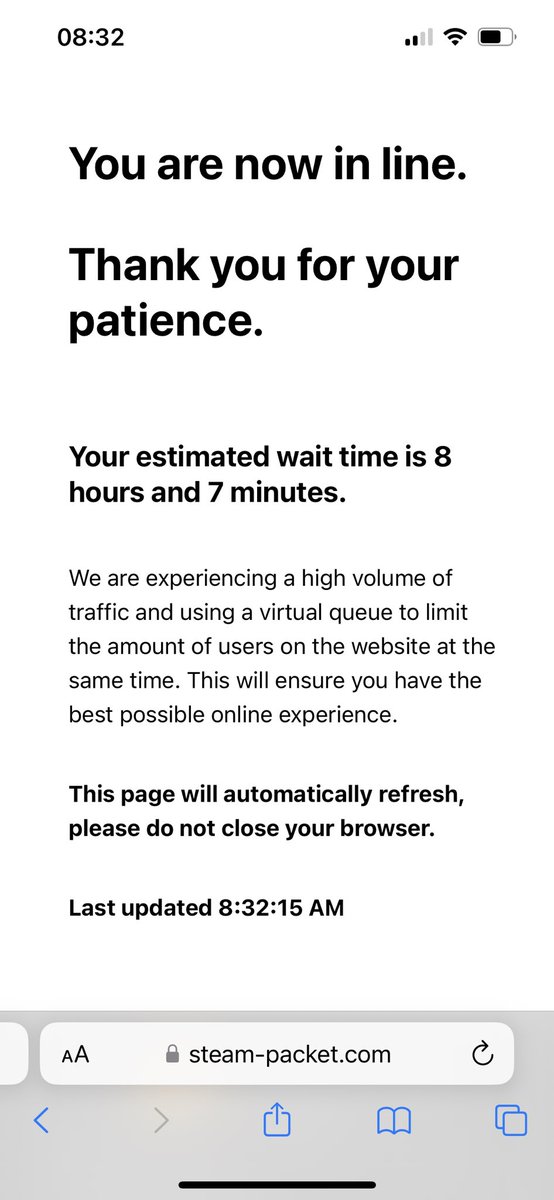 tinydancer1205's tweet photo. @iomsteampacket how many people have jumped the queue for my wait time to increase by 5 hours?! @paulus456 https://t.co/mtyGFIkZKb