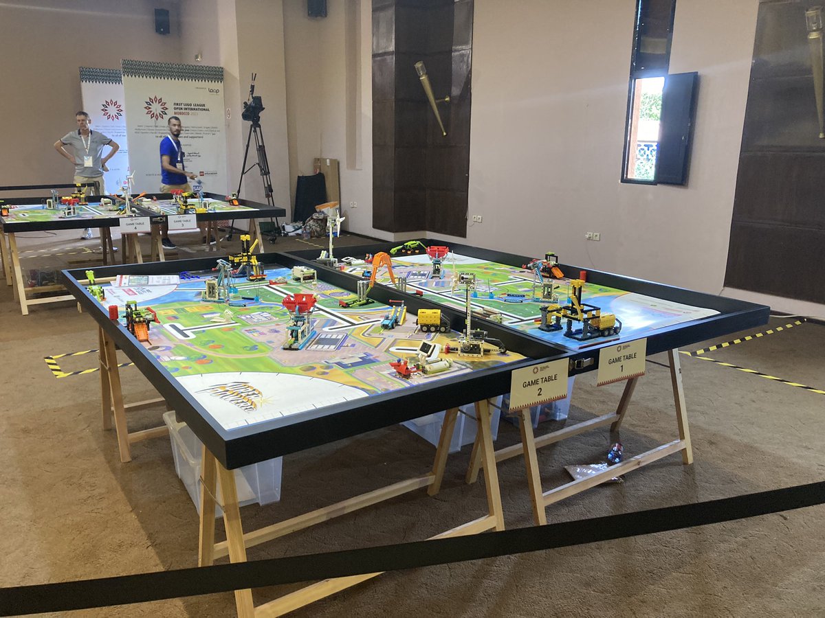 DHSRoboticsTeam's tweet photo. …and that’s it for the season and the competition. Time for wee rest ahead of @FLLUK ‘Masterpiece’ next season. Congratulations to all the other teams for their efforts and the award winners #FLLOpenMorocco2023 #DHSProud https://t.co/GXerGvFSQW