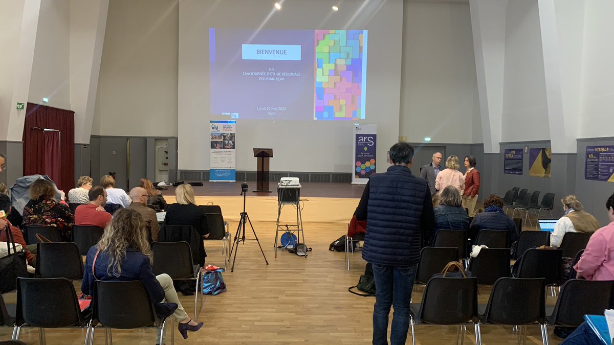 G_Polycap's tweet photo. C’est parti ! Journée d’étude régionale concernant le polyhandicap à Dijon. 🔍 Polycap interviendra en matinée pour évoquer la dynamique inter-associative du Groupement et échanger sur notre Voyage Apprenant au Canada. 🇨🇦 https://t.co/d7BAMTAnVo
