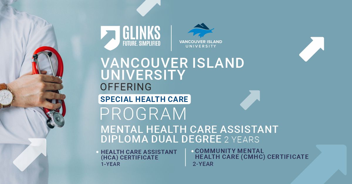 Vancouver Island University has announced a special health care program exclusively for International Students! For more information ,connect to our expert counsellors.
Contact us!
✉️: info@glinksgroup.com

#glinksinternational #studyabroad #dreamuniversity #studyprogram