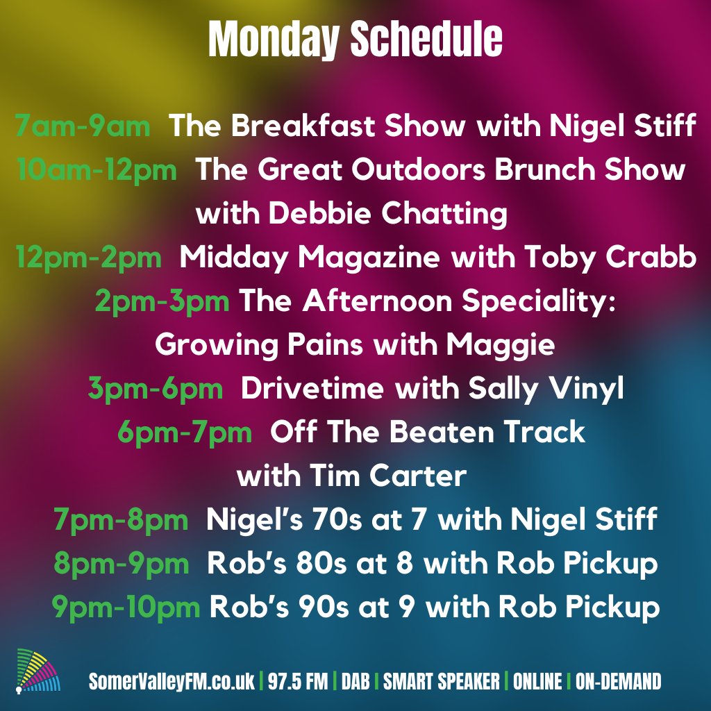 SomerValleyFM's tweet photo. #AllAboutLocal
#LocalRadio
#MidsomerNorton
#NorthEastSomerset
#SomerValley
#SomerValleyFM https://t.co/RujozL4COI
