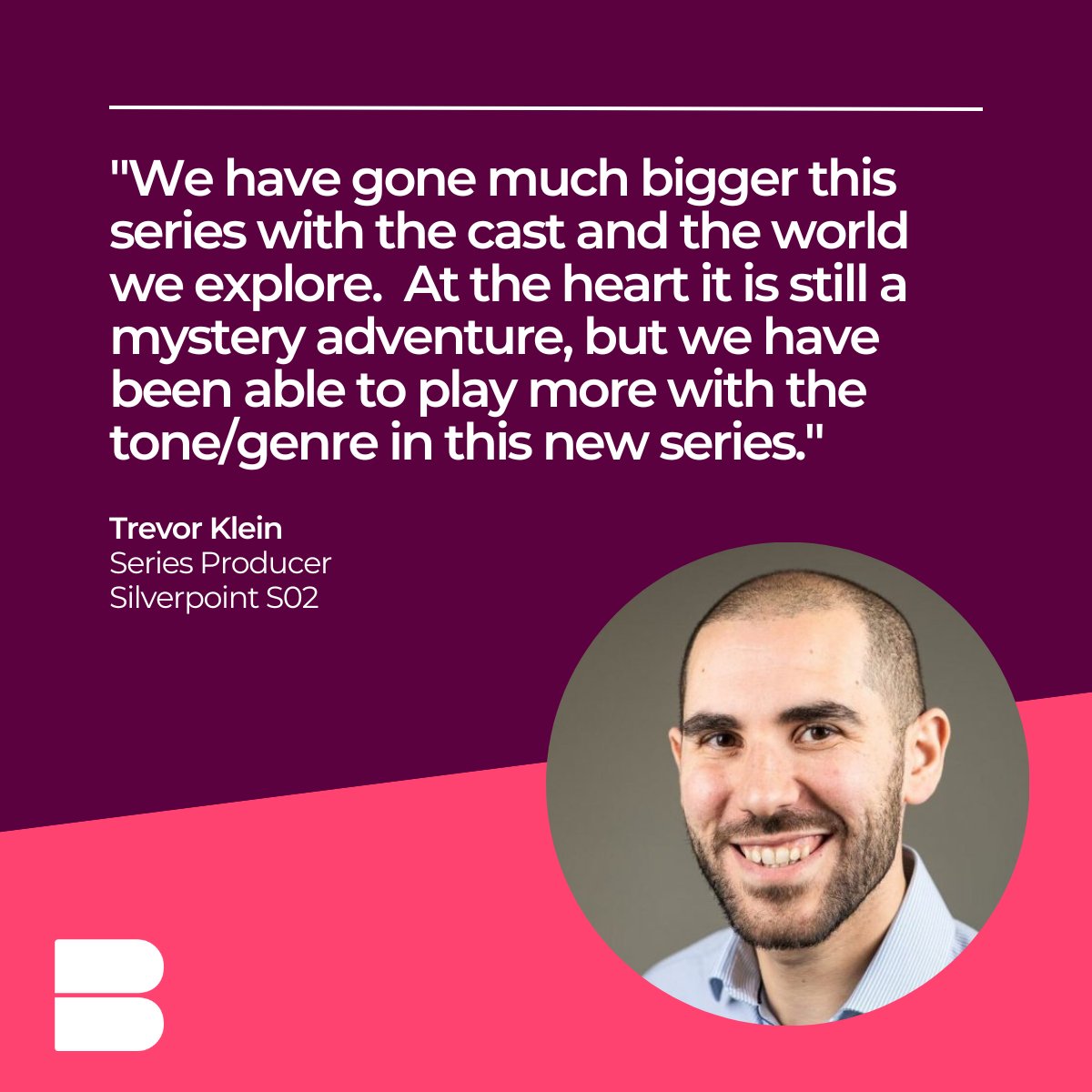 BanijayEnt's tweet photo. To celebrate the launch of #Silverpoint S02 Cheryl Taylor, Creative Director #ZodiakKidsAndFamilyProductionsUK, spoke to the series co-creator/writer Lee Walters, the series producer Trevor Klein &amp; actor Noah Manzoor, who is playing Jay. #WhatsHot @BanijayKids #WeAreBanijay https://t.co/SYG0vBsnTd