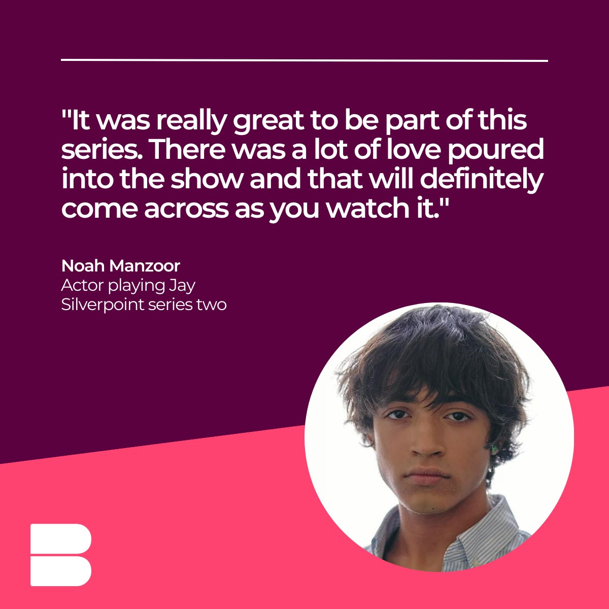 To celebrate the launch of #Silverpoint S02 Cheryl Taylor, Creative Director #ZodiakKidsAndFamilyProductionsUK, spoke to the series co-creator/writer Lee Walters, the series producer Trevor Klein &amp; actor Noah Manzoor, who is playing Jay. #WhatsHot <a href="/BanijayKids/">Banijay Kids & Family</a> #WeAreBanijay