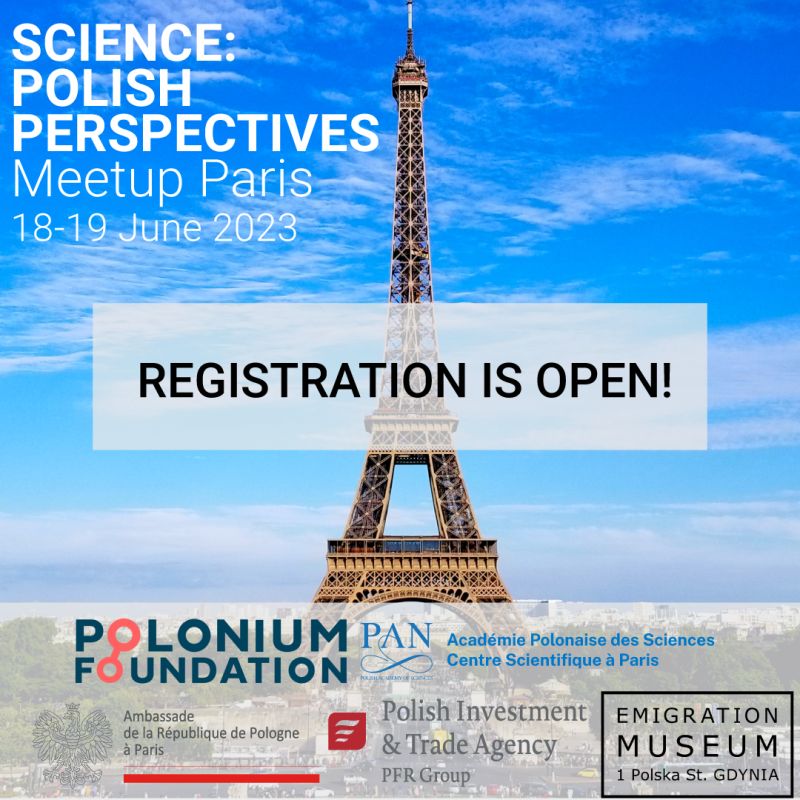 PAN_AMU's tweet photo. We invite you to the upcoming Polish Perspectives Meetup Paris #SPPMeetupParis !
The Polonium Foundation is bringing the Polish Scientific Diaspora meeting to Paris, France. The main theme of the event: “Women in Science and Business”.
18-19/06/23
https://t.co/oykX2iAF8q https://t.co/gMNwcd46z9