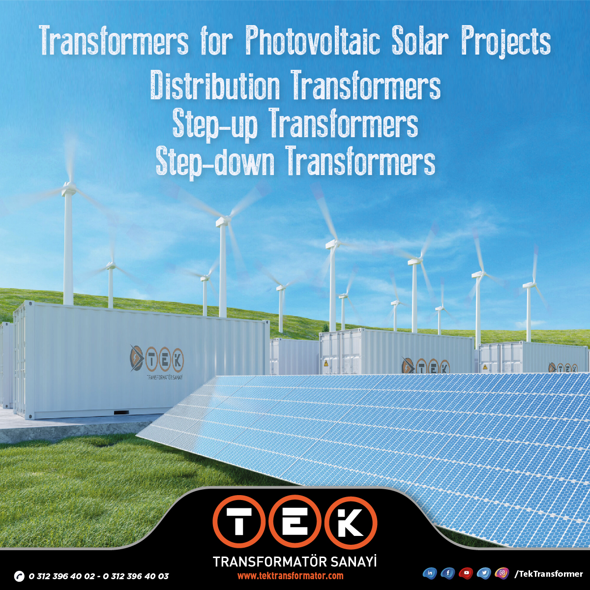 TekTransformer's tweet image. TEK TRANSFORMER
#tektransformer #tektransformatör #tektransformator #transformer #transformatör #solar #distribution #stepup #stepdown #energy #electric