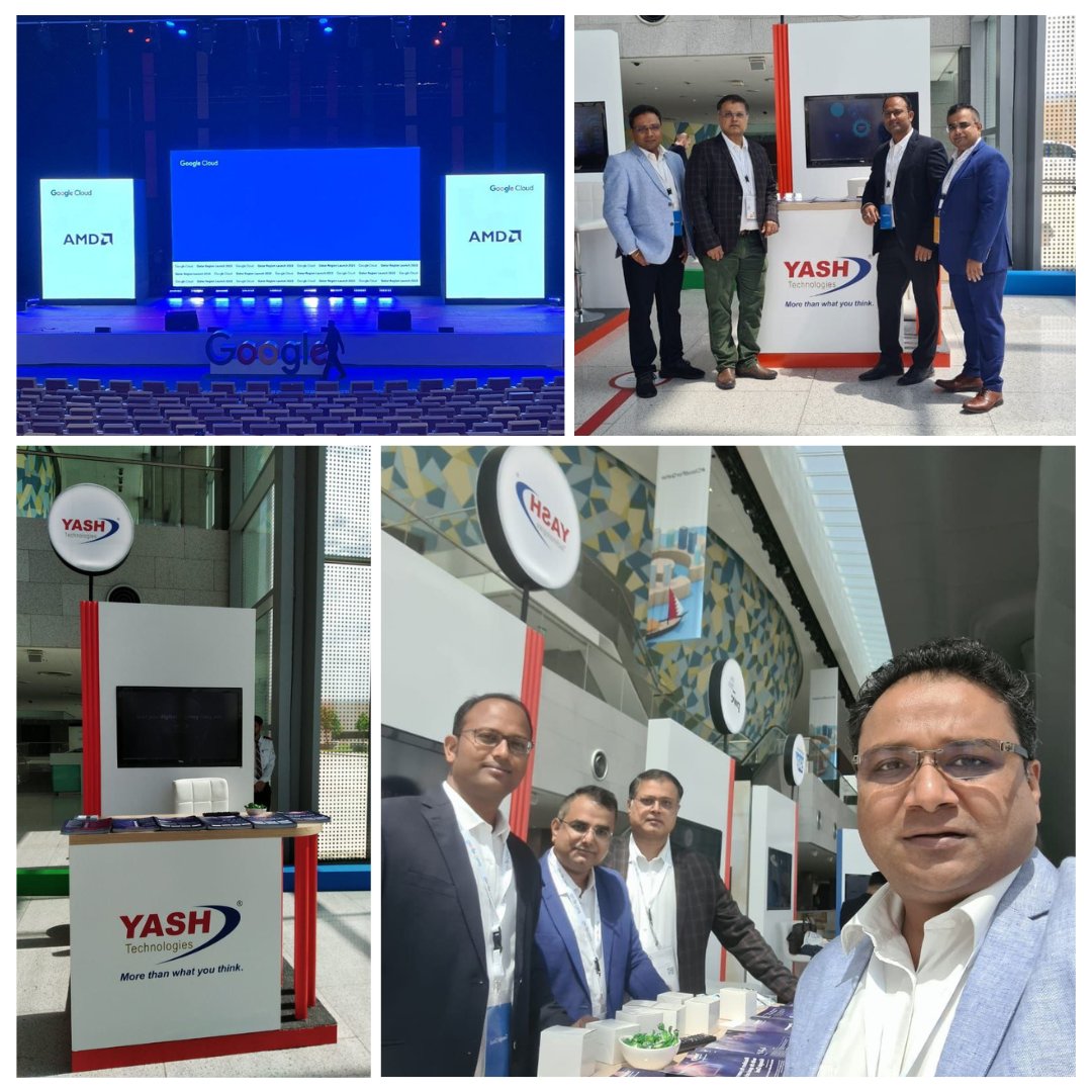 YASH_Tech's tweet photo. Join the Live Qatar Region Google Cloud Launch Event now at Qatar National Convention Center, Doha. As a Google Cloud partner, our highly regarded @YASH_Tech and Google experts are excited to meet you there.@GoogleCloudArabia #DigitalTransformation #CloudForQatar @GoogleCloud_ME https://t.co/qzk19XmXMI