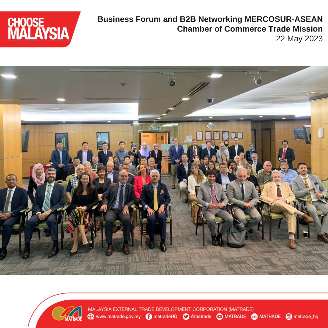 YBhg. Datuk CEO delivered the opening remarks at today’s MACC Trade Mission to Malaysia at Menara MATRADE. A total of 30 delegates from MACC, ambassadors from Argentina and Uruguay, a Minister Counsellor from Brazil, ...