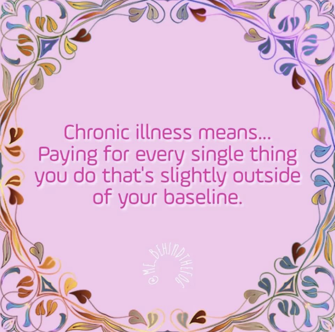 Very true, we often have to plan way in advance to ensure we are able to do things others take for granted,

#lupusfighter #LupusSucks #LupusLife #lupuswarrior #lupus #lupustrust #lupusawareness #lupustruth #lupusfacts