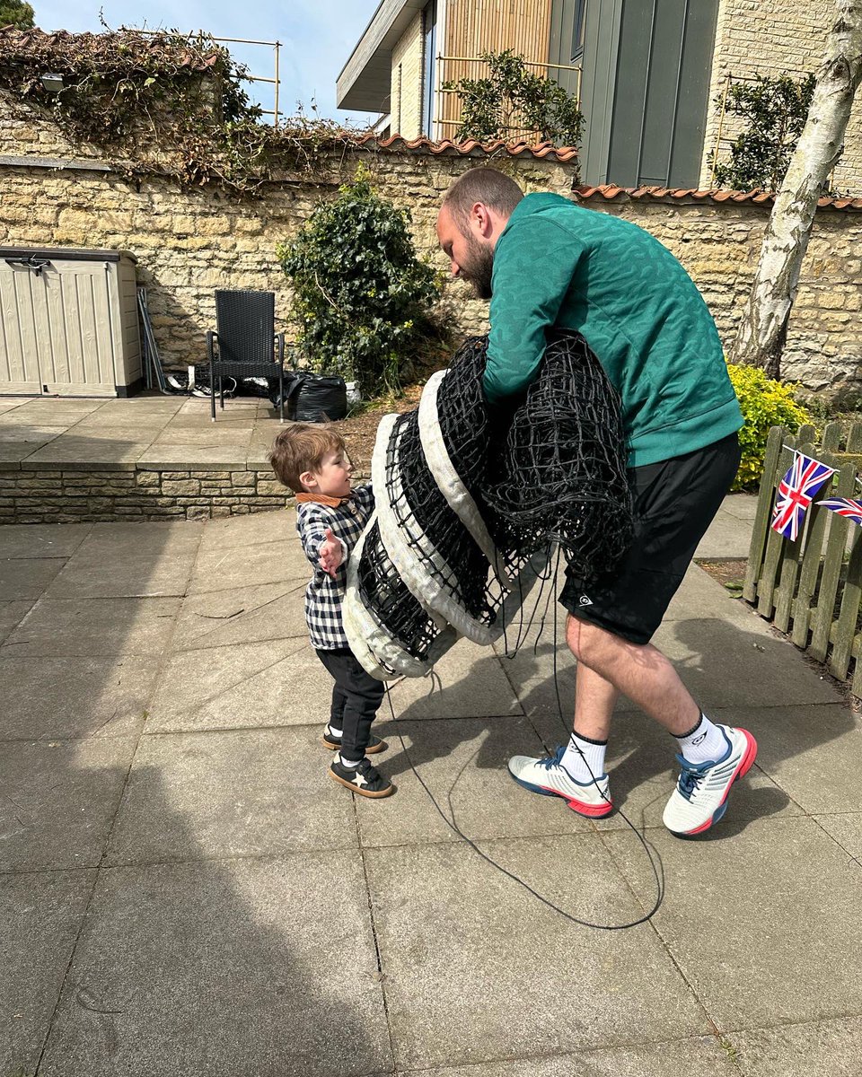 Basslineltd's tweet photo. Our little helper is never go far away! 

#bassline #familyrunbusiness #ecommerce #retail #tenniscoaching #lincoln https://t.co/gPJoyK0EPN