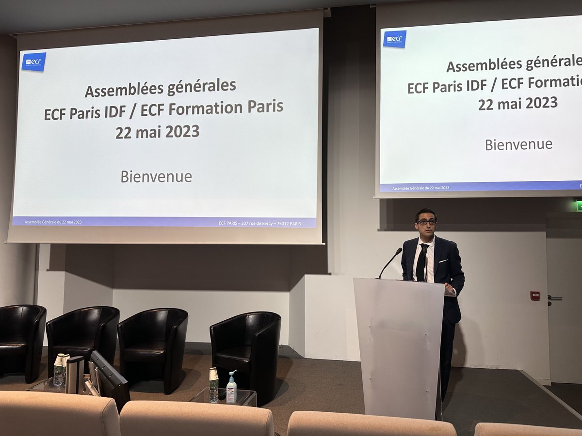 Début de notre AG ⁦<a href="/ECFParisIDF/">ECF Paris IDF rejoint Ensemble pour Agir !</a>⁩ avec l’excellent ⁦<a href="/GBosiger/">Gilles Bösiger</a>⁩ ! Une AG historique !