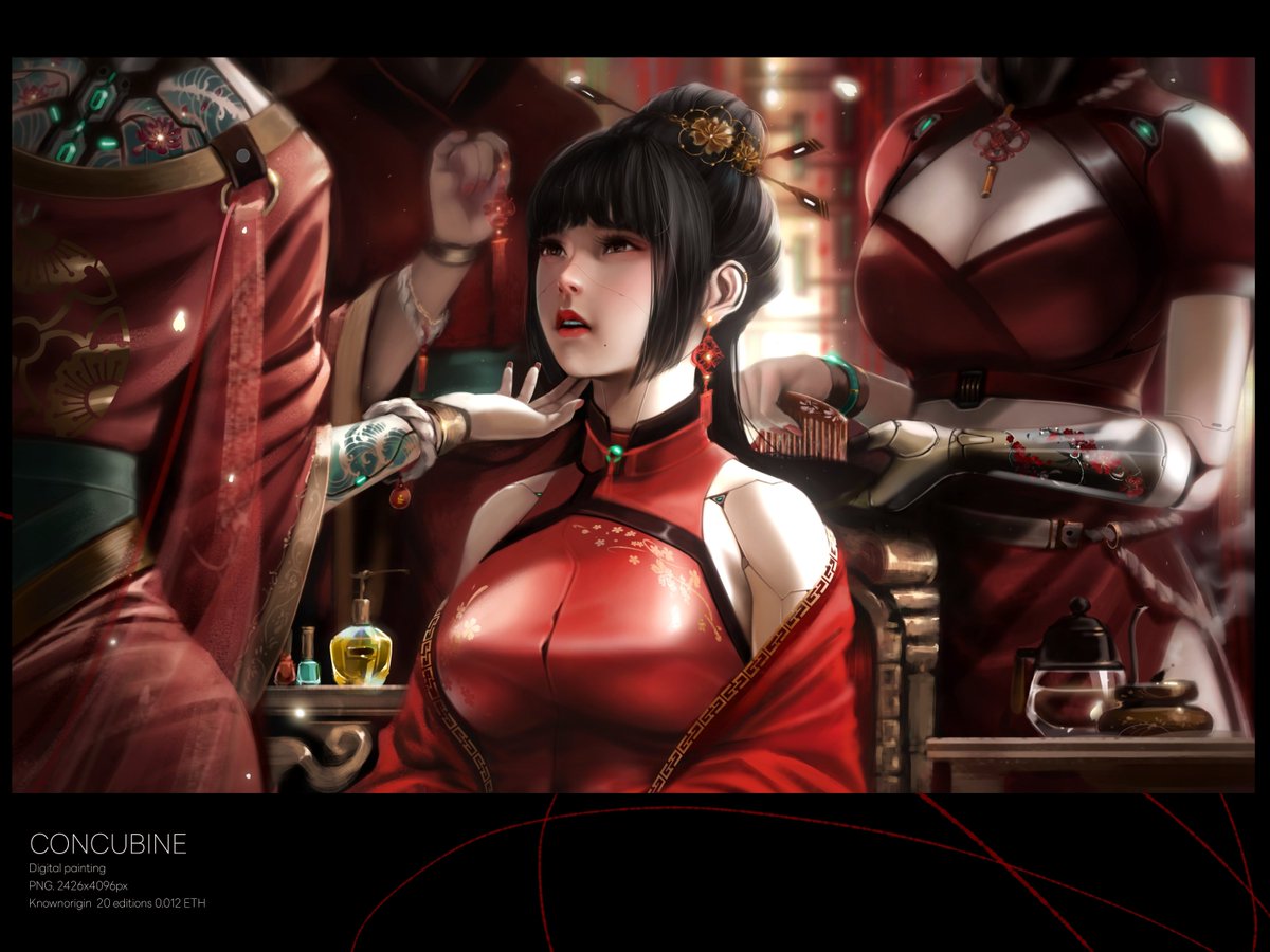 thanwa_twp's tweet photo. @exolorian Thank you for good space
Art Title Concubine
20 editions @KnownOrigin_io
Price 0.012 $ETH
https://t.co/84mN2MFP3I
Digital painting (not AI)
#digitalart #nft #GoSemiReal https://t.co/DN9Q96JQFU