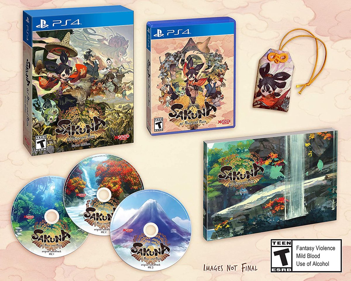 Wario64's tweet photo. Sakuna: of Rice and Ruin (Switch) is $19.99 on Amazon https://t.co/M8p69wNHLM
Sakuna: of Rice and Ruin - Divine Edition (PS4) $29.99 https://t.co/OV2ALTdyDn #ad https://t.co/vbFB5h8148