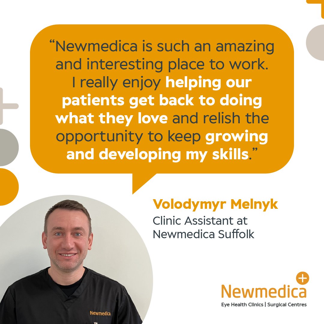 We love hearing from our colleagues about how proud they are to be a part of the Newmedica team!

If you want to learn more about careers with us, visit: newmedica.co.uk/careers